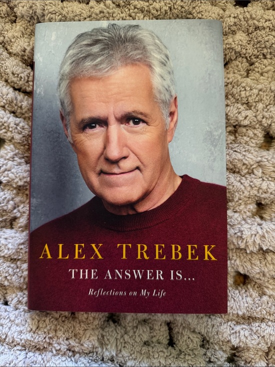 Other - Alex Trebek "The Answer Is..." Hardcover book